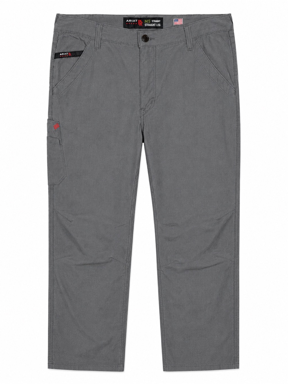 Ariat FR M5 Straight Leg Work Pants Men 36x36 Gray Flame Resistant Cargo